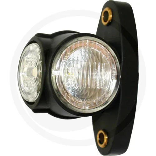 Lampa Superpoint III LED; lewa i prawa Aspöck Lampy obrysowe
