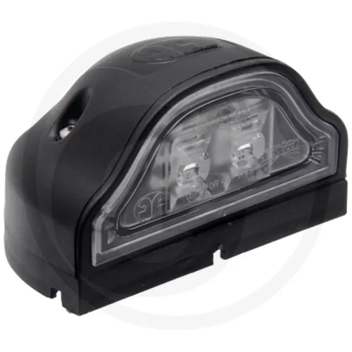 Lampa oświetlenia tablicy rejestracyjnej z kablem 500 mm i złączem P&R, 24 V Aspöck Oświetlenie tylne