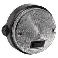 Lampa 12 V 21 W, z przełącznikiem, ze źródłem światła Aspöck Lampy kabiny
