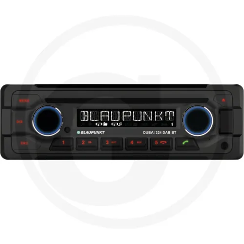 Radio Dubai 324 DAB BT Heavy Duty Line, 24 V, Bluetooth, CD, DAB+, USB, AUX-IN Radia