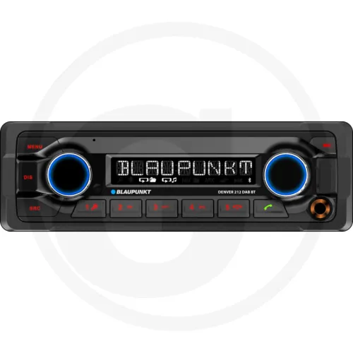Radio DENVER 212 DAB BT Heavy Duty Line, 12 V, Bluetooth, DAB+, USB, AUX-IN/MIC Radia