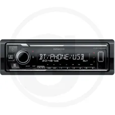 KENWOOD 5060010660 — Radio KMM-D305BT zmniejszona głębokość montażowa, Bluetooth, USB, przednie wejśc...