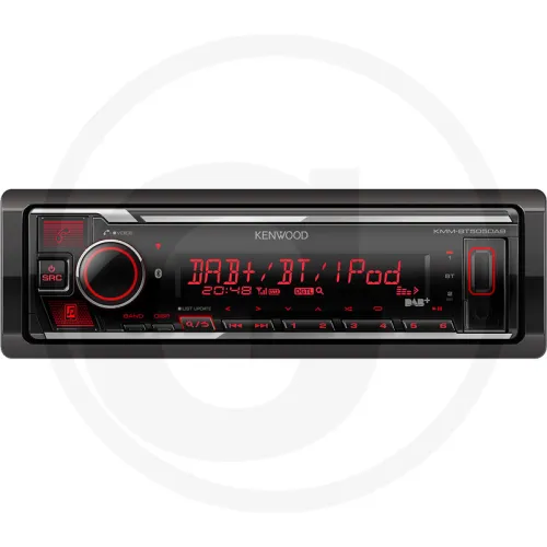 Radio KMM-D505DAB zmniejszona głębokość montażowa, DAB +, Bluetooth, USB, przednie wejście AUX-IN Radia