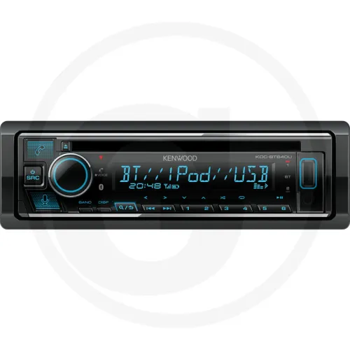 Radio KDC-BT640U tuner CD z USB / BT / Apple / Vario Color Radia
