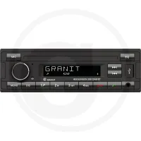 Radio Heeslingen 200 DAB BT DAB+, Bluetooth, USB, AUX-IN; zmniejszona głębokość instalacji (bez napędu CD)! Radia