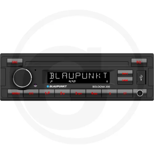 Radio Bologna 200 USB, AUX-IN, do krótkich wnęk instalacyjnych (bez napędu CD)! Radia