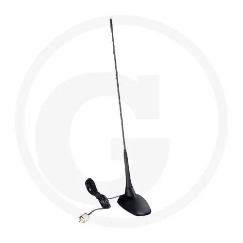 Antena magnetyczna CBM-516 długość radiatora 44 cm; z kablem 4 m; złącze PL Radiostacje CB