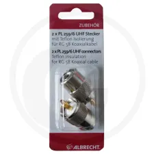 Albrecht 5060010802 — Złącze PL 259/6 UHF Radiostacje CB