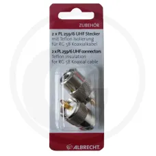 Albrecht 5060010802 — Złącze PL 259/6 UHF Radiostacje CB