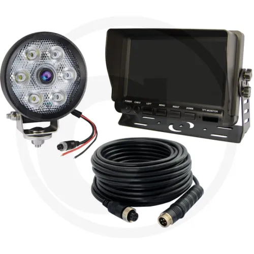 System wideo HD z reflektorem LED Reflektor LED ze zintegrowaną kamerą HD + monitorem HD GRANIT