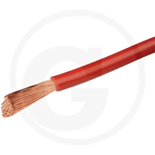 Przewód elektryczny czerwony, 1 x 50 mm², 25 m Przewody / kable elektryczne
