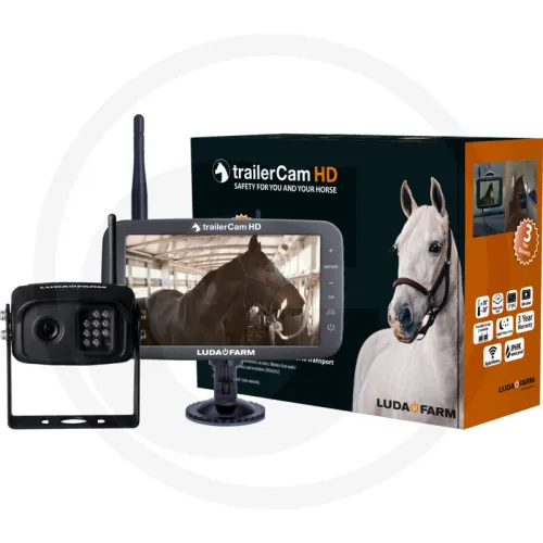 TrailerCam HD Profesjonalny system kamer do przyczep dla koni i bydła LUDA FARM