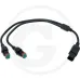 Kabel z 2x wtyczką DT 2-pinową Przewody / kable elektryczne