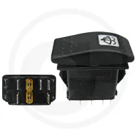 Włącznik przechylny system wycierania/mycia