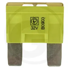 GRANIT 50750295542 — Bezpieczniki wtykowe, płaskie, maxi 32 V maks. / 20 A | kolor żółty | VPE 10 Ele...