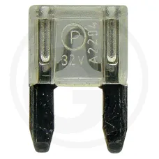GRANIT 50750295580 — Bezpieczniki wtykowe, płaskie, mini 32 V maks. / 25 A | kolor biały | VPE 10 Ele...