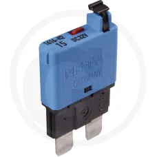 GRANIT 50750295912 — Bezpiecznik samoczynny, standard 32 V maks. / 15 A | niebieski | ręczny Elementy...