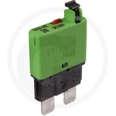 GRANIT 50750295916 — Bezpiecznik samoczynny, standard 32 V maks. / 30 A | zielony | ręczny Elementy m...