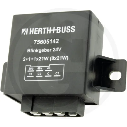 Przerywacz kierunkowskazu / elektroniczn 24 V, 7 przyłącza