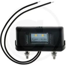 GRANIT 50784750017L — Lampa oświetlenia tablicy rejestracyjnej 12 / 24 V Oświetlenie tablicy rejestrac...