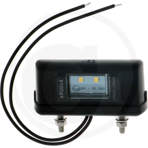 Lampa oświetlenia tablicy rejestracyjnej 12 / 24 V Oświetlenie tablicy rejestracyjnej