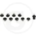 Żarówka z cokołem z tworzywa, 10 szt. BAX8.5d Żarówki / oprawy