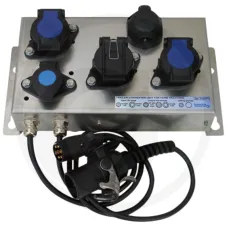 GRANIT 50799141 — Jednostka przekładnika przyczepy 12 V → 24 V; do oświetlenia i ABS Przekładnik n...