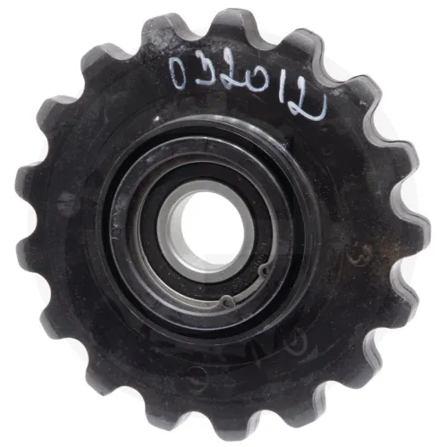 Koło zwrotne Geringhoff do łańcucha podajnika  Ø zew.: 170 mm  Ø wew.: 30 mm  17 zębów