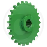 Koło łańcuchowe John Deere napęd przenośnika ziarnowego, prawe