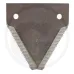 Rasspe nóż PU 25 Agco (Massey Ferguson, Fendt), Case IH, Dronningborg Listwa tnąca (delikatnie ryflowana) z główką kosy 42571 (D28283011
