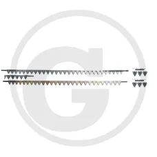 RASSPE 52551603 — Listwa tnąca New Holland Listwa tnąca z główką kosy 42591 (354413 K), nóż sekcyj...