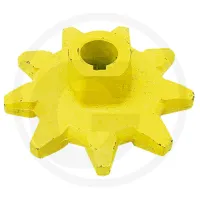 Koło łańcuchowe New Holland górne i dolne,  przenośnik  Ø wew. = 25 mm  9 zębów  dla przenośnika