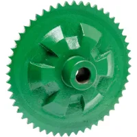 Koło łańcuchowe John Deere typy kombajnów: 932, 945, 952, 955, 965, 970, 975, 985, 1032, 1042, 1052, 1055, 1065, 1075, 1085 ślimak wciągania, 52 zębów