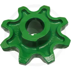  525Z10886 — Koło łańcuchowe John Deere górne, ślimak kłosowy i ziarnowy  8 zębów
