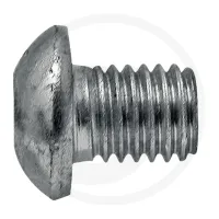 Śruba z łbem okrągłym Trioliet z gniazdem sześciokątnym, 10 x 12 mm