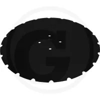 Talerz brony talerzowej Lemken Heliodor Łożyskowanie prawe i lewe ząbkowany, Ø 470 x 5 mm