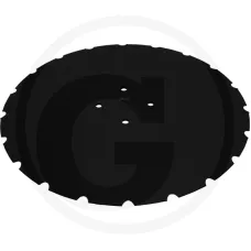  56017 3490470 — Talerz brony talerzowej Lemken Heliodor Łożyskowanie prawe i lewe ząbkowany, Ø 4...