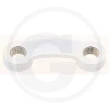  56017 4598604 — Płytka gwintowana 12x32x105 Lemken Zęby brony rondowej 2xM16x1,5 Zn