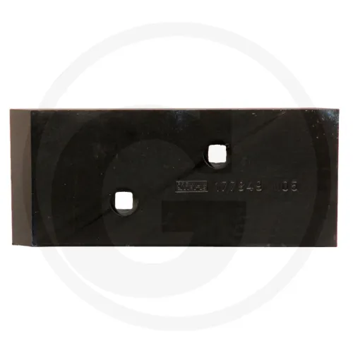 Piętka płozy Korpus Korpus B2-C14S prawa i lewa, 280 x 120 x 10 mm