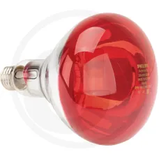 PHILIPS 56438116400250R — Lampa na podczerwień Hodowla drobiu Żarówki promiennika 250 W Rot