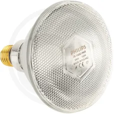 PHILIPS 56438116401100C — Lampa na podczerwień Hodowla drobiu Żarówki promiennika 100 W Klar
