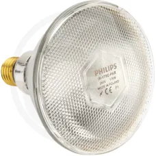 PHILIPS 56438116401175C — Lampa na podczerwień Hodowla drobiu Żarówki promiennika 175 W Klar