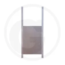 Horizont 56438595603 — Drzwi aluminiowe Hodowla drobiu Drzwiczki dla kurcząt i akcesoria wraz z szynami