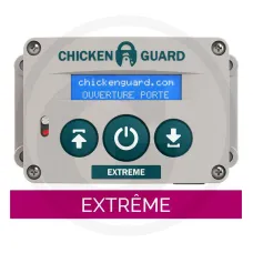 Horizont 56438595607 — Automatyczne klapy dla drobiu Extreme Hodowla drobiu Drzwiczki dla kurcząt i akc...
