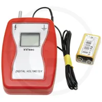 Woltomierz cyfrowy Próbnik ogrodzenia • cyfrowy woltomierz do ogrodzenia i elektryzatora, zakres pomiaru od 500V do 9900V,  • zasilany baterią blokową