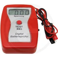Tester do akumulatorów pastwiskowych Tester akumulatora Cyfrowy tester akumulatorów, komfortowy i prosty w obsłudze, szczególnie dokładny: wyświetla d