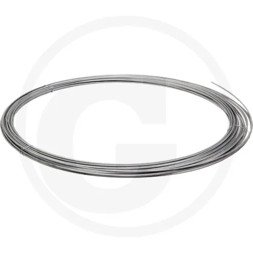 Drut gładki Przewody i druty ocynkowany, 3,8 mm w zwojach 5 kg po 55 m