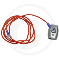 Przewód połączeniowy Akcesoria do pastwiskowych przewodów plecionych kabel ze złączem linowym do łączenia urządzenia ogrodzenia elektrycznego z przewo