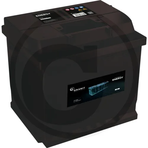 Akumulator 12 V / 50 Ah Akumulator zasilający SLI Ca/Ca Zestawienie ogólne Akumulatory GRANIT
