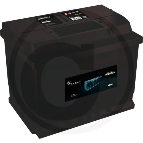 Akumulator 12 V / 60 Ah Akumulator zasilający SLI Ca/Ca Zestawienie ogólne Akumulatory GRANIT